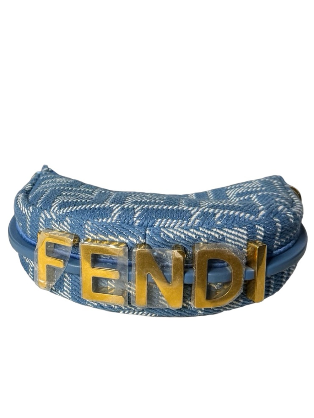 Fendi Nano Fendigraphy Bag - Denim-Effect FF Jacquard - BNWT